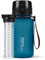 720°DGREE Botella de agua uberBottle – 350ml, 350 ml | Novedosa botella deportiva | Sin BPA | Ideal para niños, fitness, bicicleta, deportes, fútbol, guardería, escuela, pequeños, antigoteo