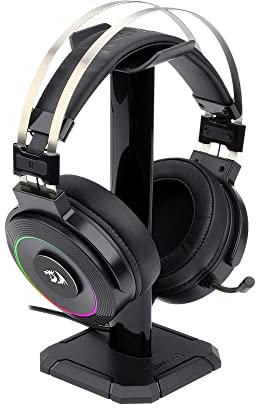 Redragon Lamia 2 H320 RGB Caschi Gaming USB - Cuffie con microfono - Include supporto - Caschi Potenti - 7.1 Virtuale - Headset da gioco - PC compatibile