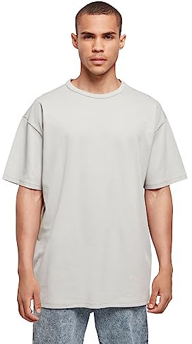 Urban Classics Men's Organic Basic Tee T-Shirt, lightasphalt, M