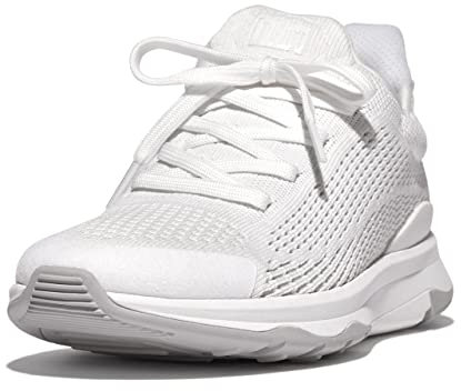 Fitflop Tennis Vitamin FF, Damen-Sneaker, Urban White Mix, 41 EU