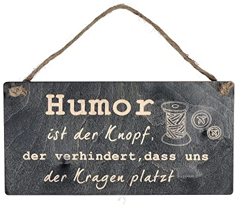 Spruchreif | Holzschild mit Gravur rechteckig | Türschild | Shabby Landhaus Vintage Stil | Deko Geschenk | Wanddeko | Geschenk Beste Freundin