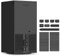 TNP Housse Anti-Poussière pour Xbox Series X - Kit de Filtre avec Filets de Protection et Bouchon Jack en Silicone - Ensemble de Protection Contre les Rayures - Cache-Ports