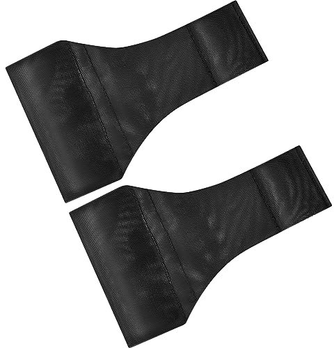 Deekin Sitzsack für Schiedsrichter, einseitig, langer Hals, Nylon, Schwarz, 2 Stück