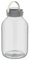 Best House Glass Jar with plastic lid - 3 Litres, Kitchen Food Storage Container, Handle for Easy Carrying Lightweight and Durable (Pack of 1)