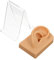 POPETPOP 3 Sets Jewelry Display Essential Portable Silicone Ear Model Decorative Earring Holder for Home and Store Use