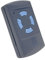 QSDIYRF 868 MHz 4 Canali Radiocomando Compatibile con HS1 868 | HS2 868 | HSM2 868 | HSM4 868 | HSP4-C 868 | HSD2-C 868 | HSZ2 868 Telecomando Cancello, Cassa Grigia con Pulsanti Blu (Manuale Inglese)