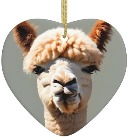 Alpaka Avatar Weihnachtsbaum Keramik Anhänger Urlaub Dekorationen Perfekte Weihnachtsbaum Ornamente Weihnachten Souvenirs