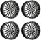 4x Oxigin Felgen Alufelgen 19 Oxspoke 8,5x18 ET35 5x112 black full polish kompatibel mit Mercedes A B C-Coupé C CLA CLK E GLA GLK S SLC SLK Vito V Wohnmob