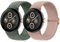 Maledan 2 Stück Geflochtenes Armband Kompatibel Mit Google Pixel Watch 1/2/3 41mm, Elastisches Nylon Sport Armband für Damen Und Herren