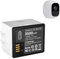 WAEUUKKPO Akku für Arlo Pro, Arlo Pro 2, 3500mAh Ersatz-Akku Wiederaufladbare Lithium-Batterien für Arlo Pro Arlo Pro 2 Kamera VMA4400 VMC4030 VM4230 VMS3230 VM4030 VM4030P (1 Stück)