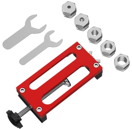 Baoblaze Aluminium -Profil Drill Guide Wrench Werkzeug Handbohrer Loch -Loch -Schablone für gerade Löcher Drill Home Deck Holzarbeiten, Style C