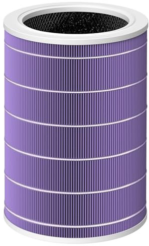 Filtro de repuesto compatible con purificador de aire Xiaomi Mi 2, 2H, 2S, 3, 3H, 3C, Pro (filtro HEPA de grado H13 y filtro de carbón activado)