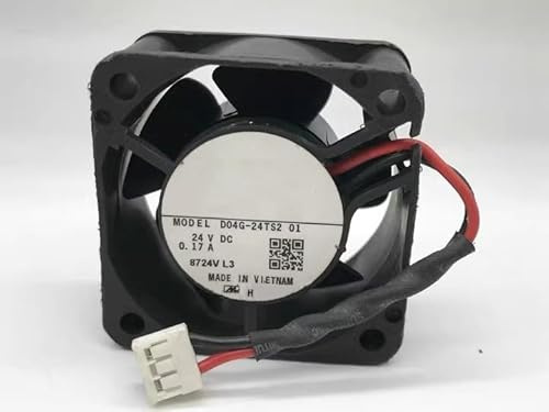 Cooling Fan 40x20mm D04G-24TS2 01 DC24V 0.17A 40x20MM inverter fan