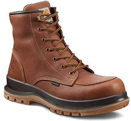Carhartt Herren Hamilton Rugged Flex® Wasserfester S3-Sicherheitsstiefel, Hellbraun, 44