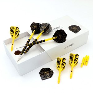 CUESOUL Challenge Series Tungsten Darts 24g,Integrated Dart Shafts and Flights(C.FB.CSCL-TZ213)