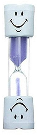 DIVISTAR Enfants Brosse à Dents Minuteur 2 Minutes Smiley Sablier pour Enfants de brossage de Dents