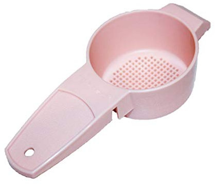 Tupperware Sifter Gadget Small Tea Strainer Kitchen Tool Pink Prosecco