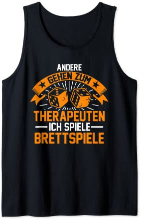 Brettspiel Therapie Brettspieler Spieler Brettspiele Tank Top