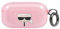 Karl Lagerfeld KLA3UKHGP Hülle für AirPods 3 rosa Glitter Karl`s Head