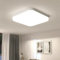 EASY EAGLE LED Deckenleuchte Quadrat: 4000K Deckenlampe LED - IP44 Decke Lampe Panel für Küche Badezimmer Wohnzimmer Keller Flur 23CM 36W