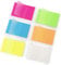 YUBX 300 Blätter Transparentes Haftnotizen, Transparente Sticky Notes Klebezettel 6 Packungen, durchscheinende Notizblöcke, beschreibbar, selbstklebend für Erinnerung, Planer, Nachricht (76 x 50 mm)