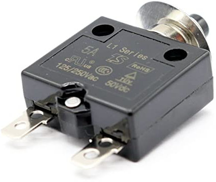 Disjoncteur de réinitialisation thermique 12 V 24 V 5-45 A montage sur panneau 15 A