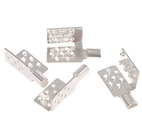 10pcs Bodenheizungsfilm Clips Metall Film Clips Bodenheizungsfilm Stecker Bodenheizzubehör Air-Drogen-dunkelkammer