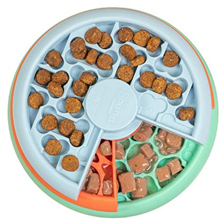 Outward Hound Nina Ottosson Puppy Lickin' Layers Interactive Dog Puzzle Game and Slow Feeder for Puppies