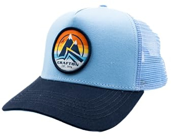 Crafton Mesh Trucker Cap - Baseball Cap - Unisex - atmungsaktiv - individuell verstellbar Motive - für Damen und Herren