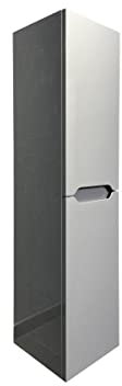 Vente-unique - Badhochschrank hängend - B 30 x T 30 x H 120 cm - Grau - Stefanie