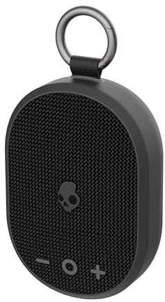 Skullcandy Kilo Cassa Wireless Bluetooth Portatile, Impermeabilità IPX7, 24 Ore di Autonomia, Stereo True Wireless con Cinghia Integrata per Viaggi e Uso all’Aperto - Black