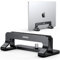 UGREEN Vertical Laptop Stand for Desk Adjustable Laptop Holder Dock Aluminum Desktop Stand, Compatible with MacBook Air Pro, Microsoft Surface(Black)