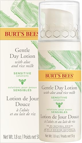 Burt's Bees 98,9% Natural Daily Moisturizing Cream Tageslotion Sensitive Skin Formula, 50g