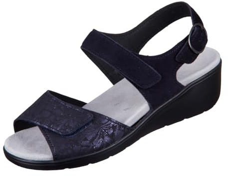 Semler Ramona Damen Sandalette in Blau, Größe 6.5