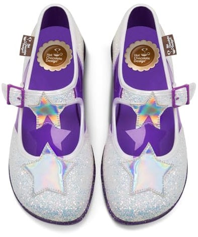 Hot Chocolate Design Chocolaticas Starlight Women's Mary Jane Flat Multicoloured HCD 39