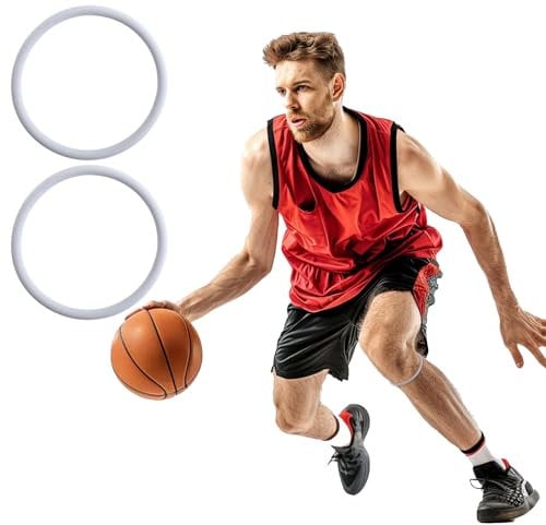 Qianyu Patella Tendon Knee Pads Knee Support Brace Thin Elastic Rubber Basketball Knee Fixed Protective Strap for Working Out Baseball Tennis Volleyball Basketball Squats Running(Gray)