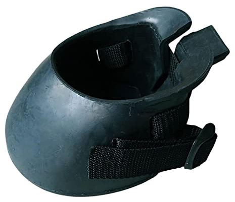 LeeQinersw Hufschuhe Hufschutzstiefel Ballenschutz Krankenschuh Als Rutschfester Und Verschleißfester Schutz Aus Gummi für Pferde mit Hufverletzungen