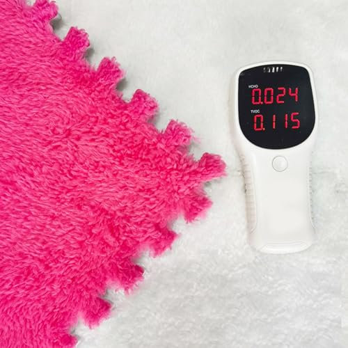 HCZKIUJY Tapis de Sol en Mousse à emboîtement Splice, 20 pièces, Tapis carré en Peluche, Tapis en Mousse Puzzle, Tapis en Mousse antidérapant à emboîtement,Rose Red