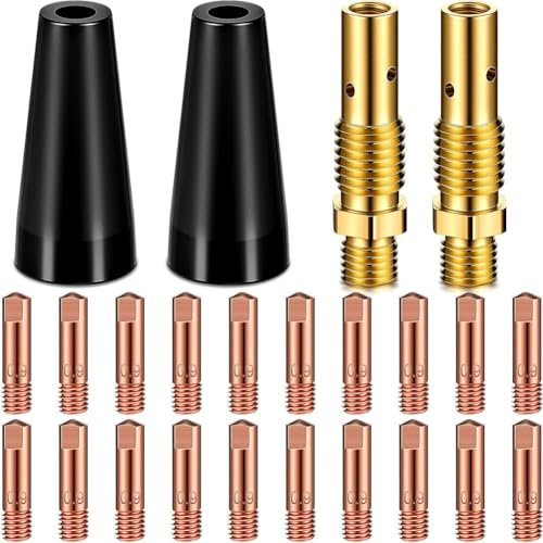 Rtauhife Flussmittelkern-Airless-Düsensatz, Flussmittelkern-Schweißgerät, Flussmittelschweißgerät, Kontaktspitze, Airless-Düse, Gasverteiler für Schweißpistolensatz B