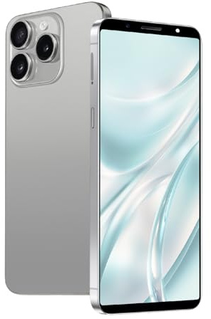 Fine Life Pro Entsperren Telefon, 4G-LTE FDD TDD Smartphone, Dual SIM Karte, Lagerung 64GROM, 256GB Erweiterung, 6,0-Zoll Android Telefon, kein Vertragstelefon (Light Grey)