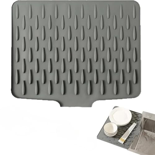 Kein Verschütten von Arbeitsplatten aus Silikon, rutschfest, Küchenmatte, faltbar und platzsparend, multifunktionales Pad, hitzebeständiges Material für Zuhause, Küche, Theke, Spüle, Kühlschrank