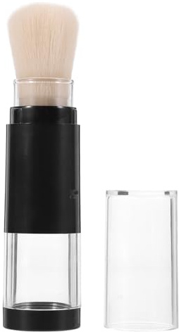 Pinceau de Fond de Teint Liquide Rechargeable, Nylon et Plastique