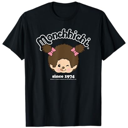 Monchhichi Since 1974 Happy Little Fluffy Girl T-Shirt