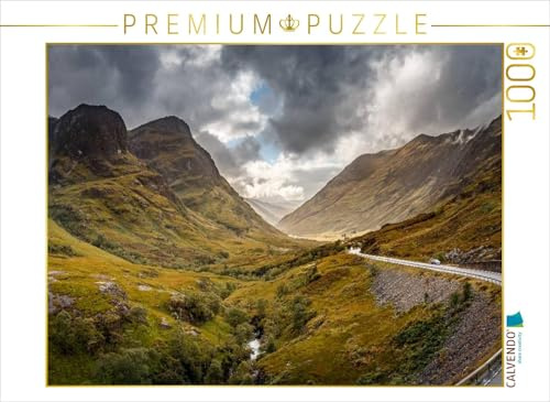 CALVENDO Puzzle Glen Coe | 1000 Teile Lege-Größe 64 x 48 cm Foto-Puzzle für glückliche Stunden