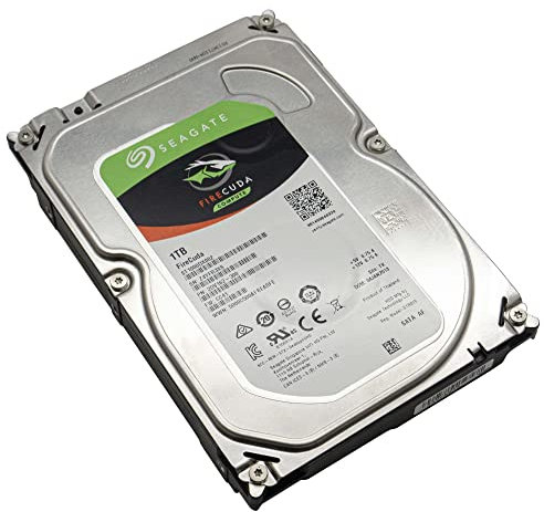 Seagate ST1000DX002 - FIRECUDA 1TB SSHD - 3.5IN 6GB/S SATA 64MB + 8GB NAND