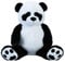 Lifestyle & More Riesen Pandabär Kuschelbär XXL 100 cm groß Plüschbär Kuscheltier Panda samtig weich