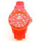 FC Bayern München - Candy Time Uhr orange - Armbanduhr Silikon FCB Watch