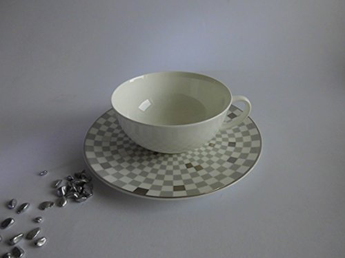 Dibbern FBC Mosaic - Teetasse 0,2 l weiß mit Untere Mosaik - NEU