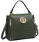 Miss Lulu E1851 GN, Sac à Main Femme, Vert, One Size