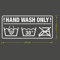 Auto Aufkleber Hand Wash only JDM Tuning OEM DUB Decal Stickerbomb Bombing fun Rasenmäher Mähroboter